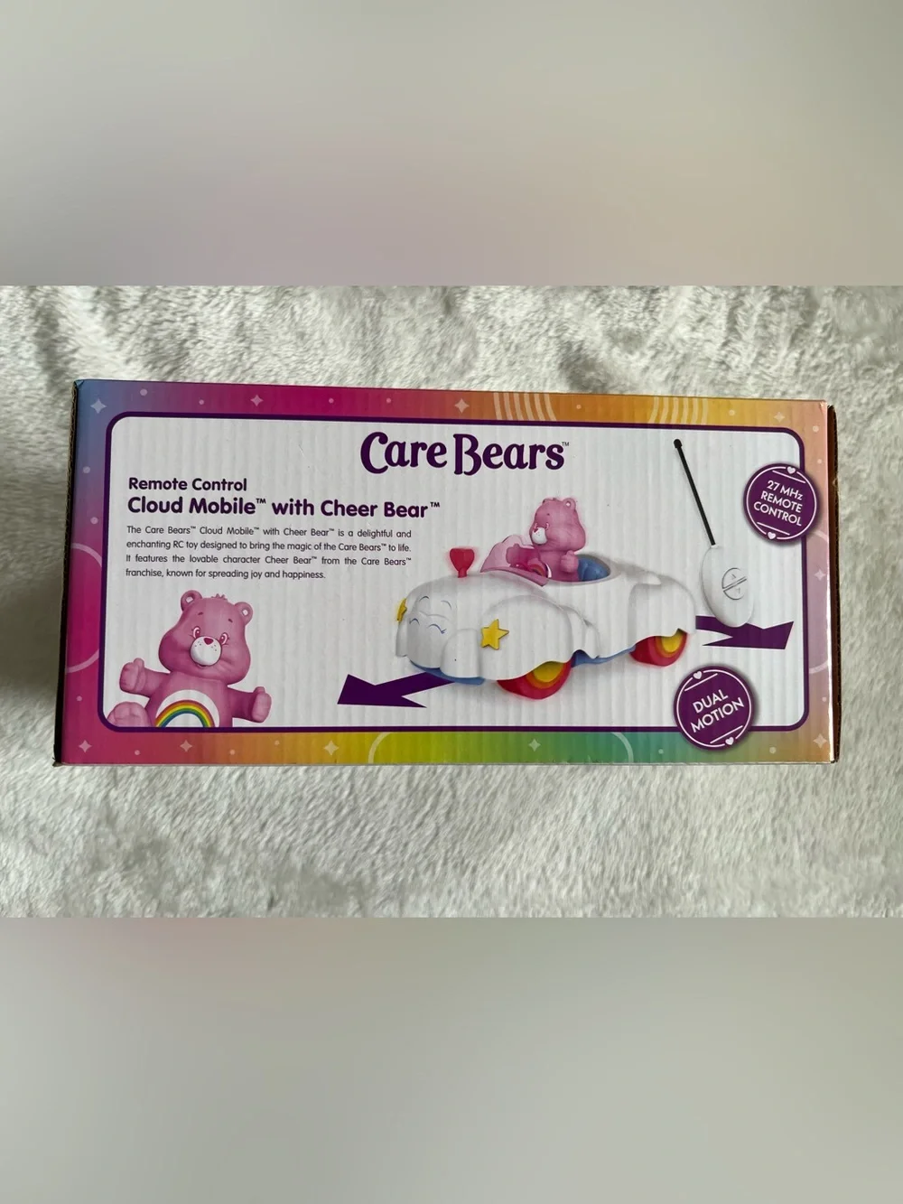 Care Bears Remote Control Cloud Mobile Car With Cheer Bear Figure